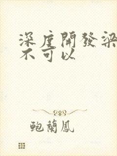 深度开发梁医生不可以