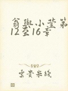 翁与小莹第十部12至16章封面
