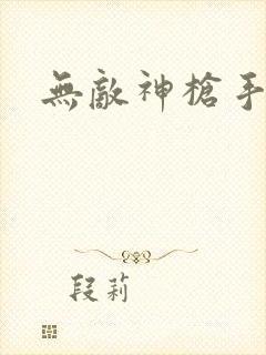 无敌神枪手封面