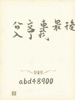 公交车最后一排入了我