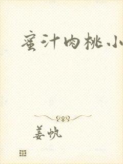 蜜汁肉桃小说