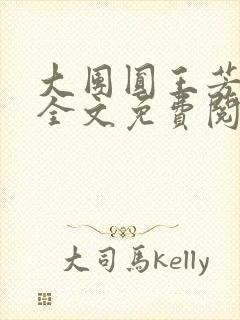 大团圆王芳高敏全文免费阅读
