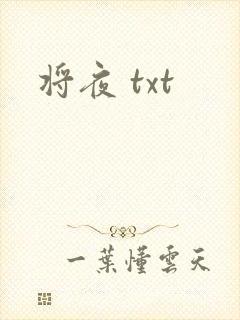 将夜 txt封面