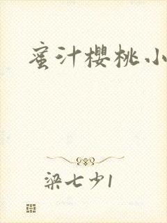 蜜汁樱桃小说封面