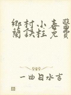 乡村小春医王淑兰铁柱免费阅读全文