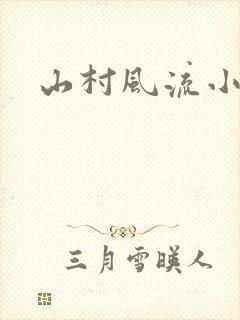 山村风流小说