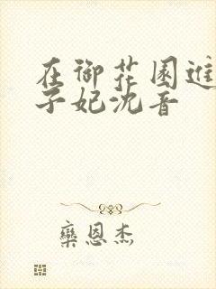 在御花园进入太子妃沈音封面