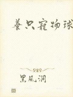 养只宠物球