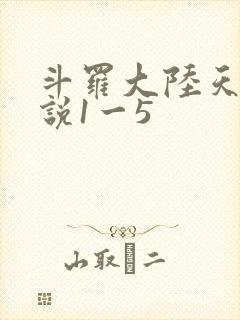 斗罗大陆天狂传说1一5