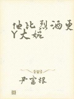 他比烈酒更撩BY大婉封面