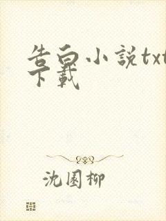 告白小说txt下载