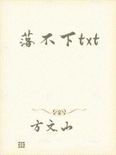 落不下txt