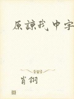 原谅我中字