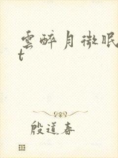 云醉月微眠txt