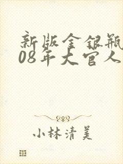 新版金银瓶2008年大官人