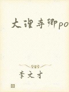 大理寺卿po