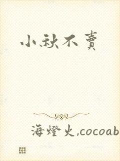 小秋不卖封面