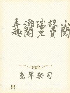 弄潮瑞根小说笔趣阁免费阅读封面