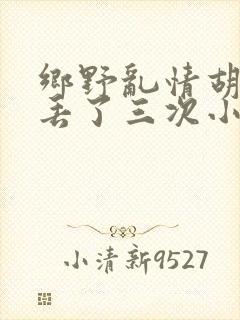 乡野乱情胡秀英丢了三次小说