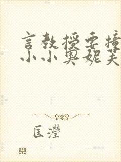 言教授要撞坏了小小奥妮芙原文封面