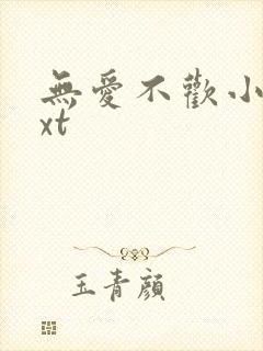 无爱不欢小说txt