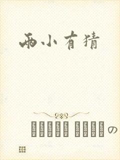 两小有猜