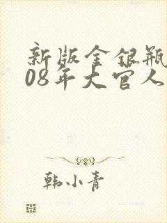 新版金银瓶2008年大官人
