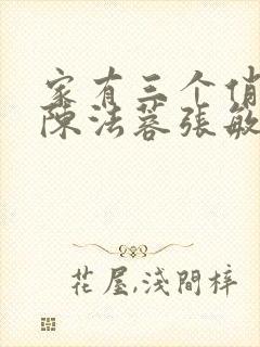 家有三个俏媳妇陈法蓉张敏封面
