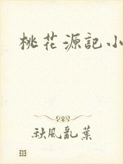 桃花源记小说