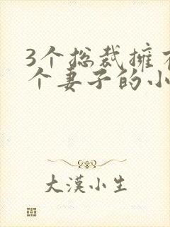 3个总裁拥有一个妻子的小说