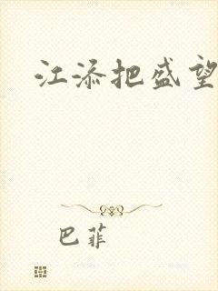 江添把盛望顶哭封面