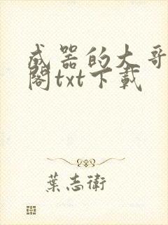 成器的大哥笔趣阁txt下载