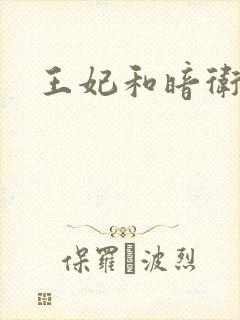 王妃和暗卫野H封面