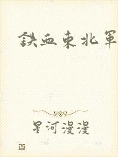 铁血东北军