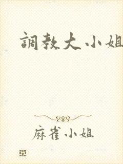 调教大小姐封面