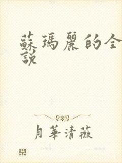 苏玛丽的全部小说