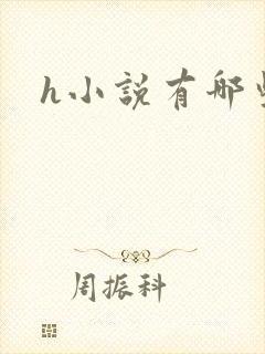 h小说有哪些