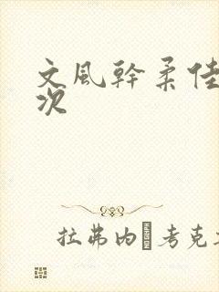 文风干柔佳第一次