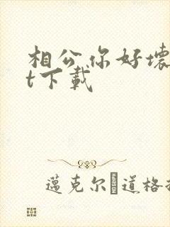 相公你好坏txt下载