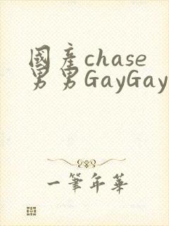 国产chase男男GayGay