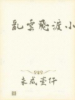 乱云飞渡小说封面
