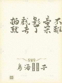 拍戏影帝不小心就去了宋离