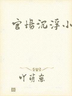 官场沉浮小说