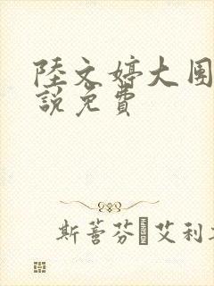 陆文婷大团圆小说免费