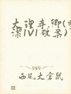 大理寺.卿(双洁1V1破案)封面