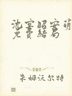 沈宴昭安萌全文免费结局