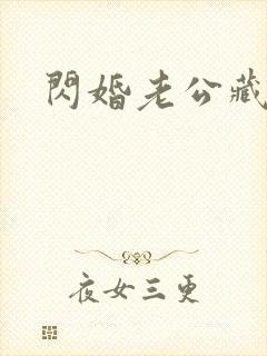 闪婚老公藏不住