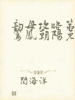 韵母攻略第二部鸾凤朝阳免费阅读