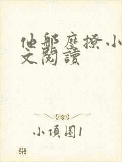 他那么撩小说全文阅读