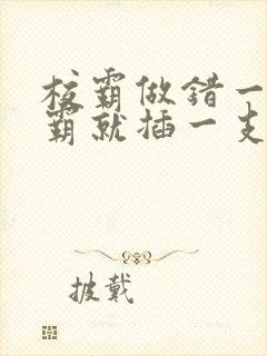 校霸做错一题学霸就插一支笔封面